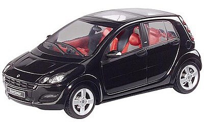 Smart Forfour black limited edition 1500 pcs.